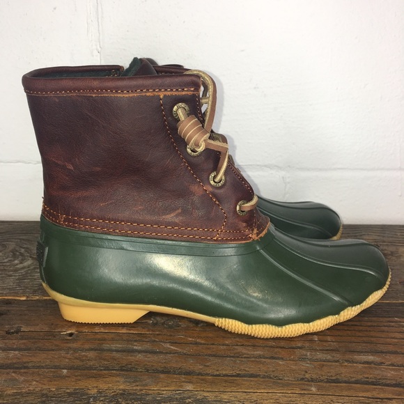 Sperry Top-Sider Saltwater Rope Emboss Rain Boot - Picture 1 of 8